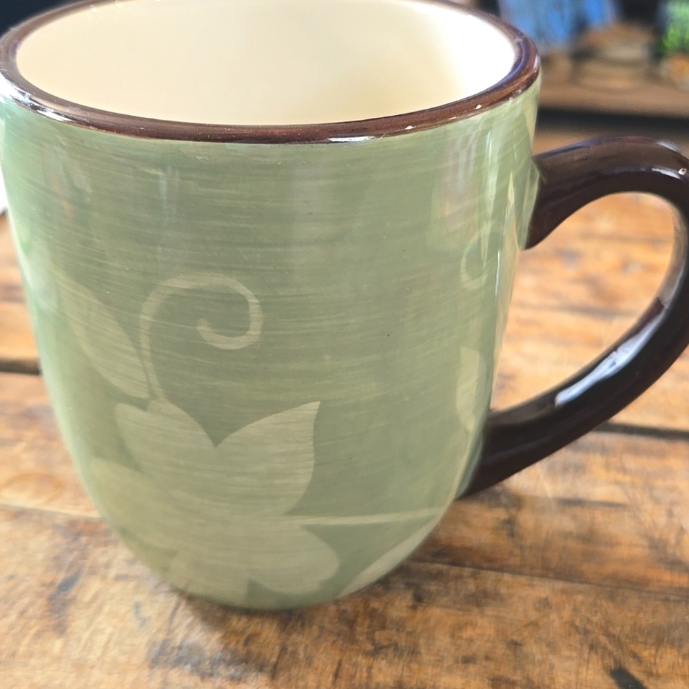 Pfaltzgraff  Patio  Botanic Garden  coffee Mug